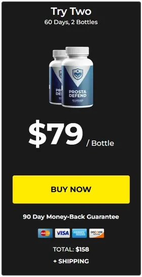 ProstaDefend 2 bottle package