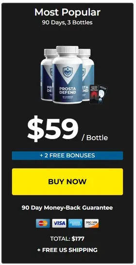 ProstaDefend 3 bottle most popular package